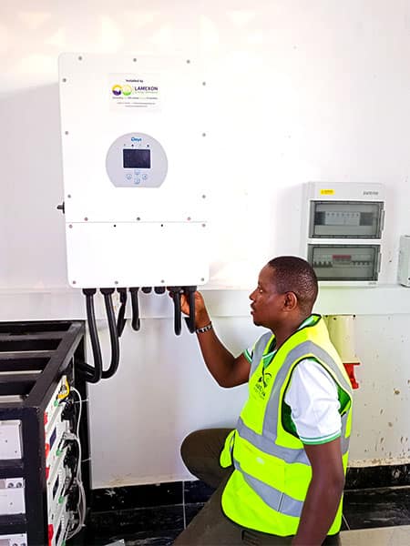 completed-inverter-project-installation in ukunda